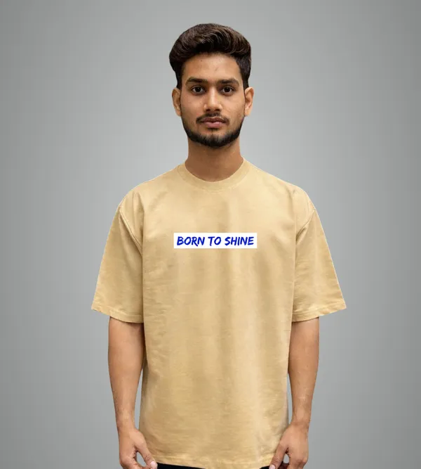 Biege_Oversized_Cotton_Streetwear_Style_Soft_Breathable_T_Shirt_For_Unisex
