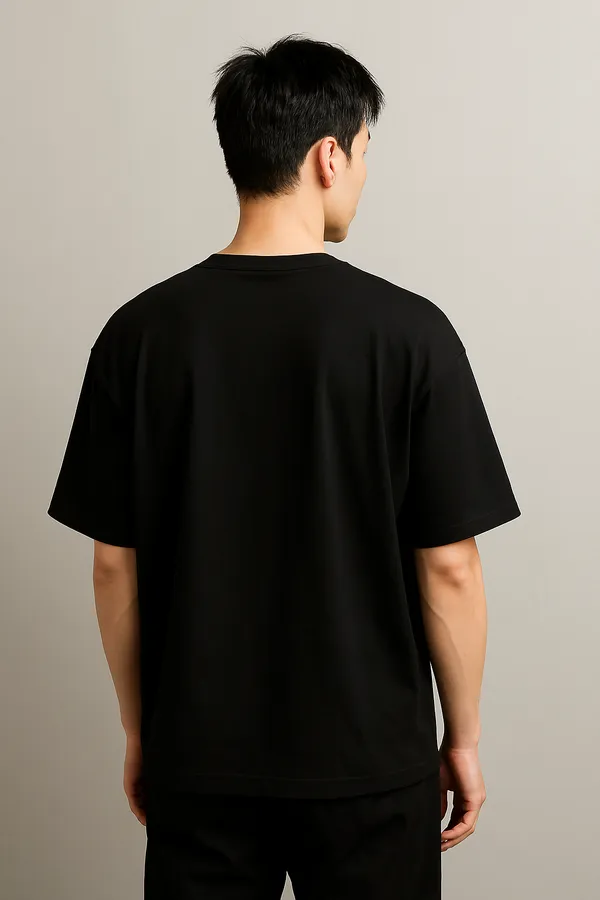 Black_Oversized_Cotton_Streetwear_Style_Soft_Breathable_T_Shirt_For_Unisex