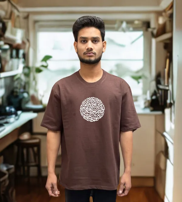 Brown_Oversized_Cotton_Streetwear_Style_Soft_Breathable_T_Shirt_For_Unisex