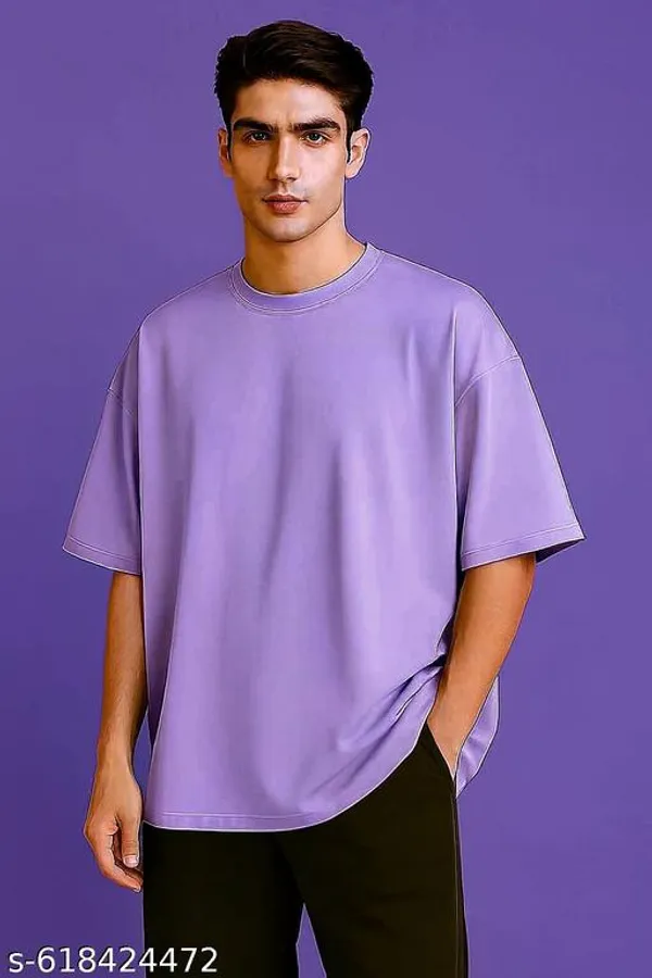 Lavender_Oversized_Cotton_T_Shirt_For_Men_Women_Streetwear_Style_Soft_Breathable_Trendy_Unisex_Fit