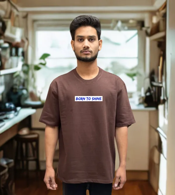 Brown_Oversized_Cotton_Streetwear_Style_Soft_Breathable_T_Shirt_For_Unisex