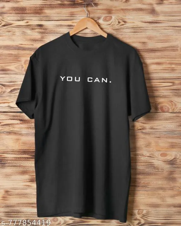Black_Cotton_Blend_Round_Neck_Lightweight_Quick_Dry_Motivational_Graphic_T_Shirts
