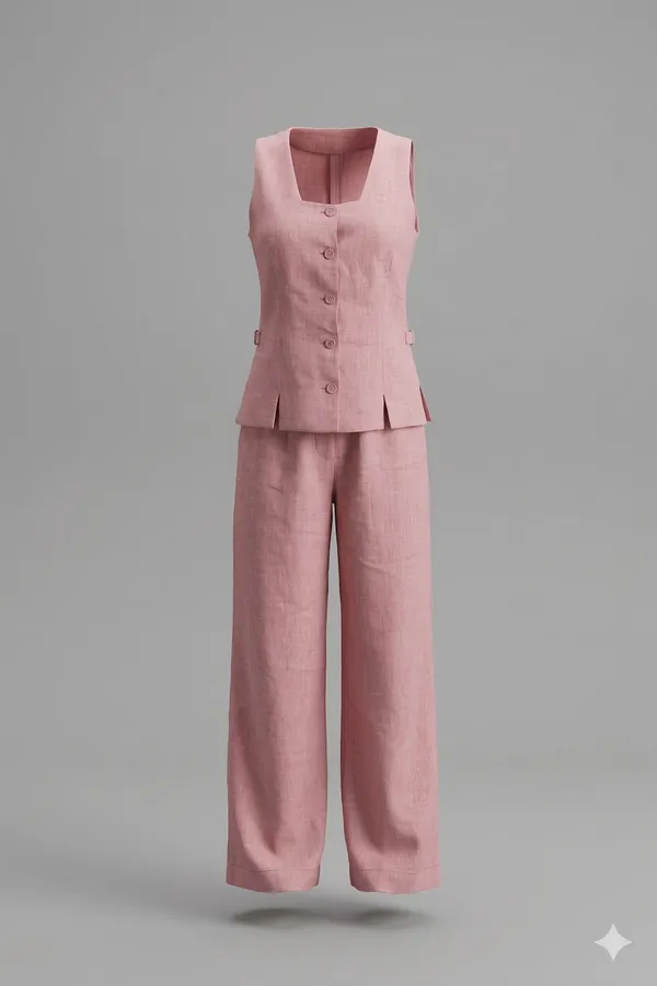 Dusty_Pink_Linen_Co_Ord_Set_For_Women