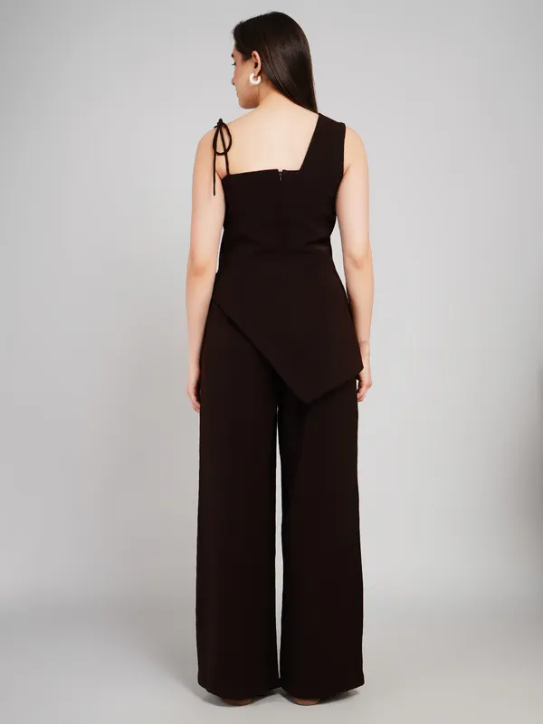 chocolatey__Stylish__Formal_Jumpsuit_For_Women