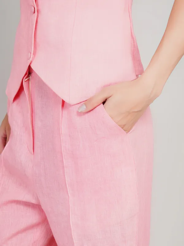 Baby_Pink_Pure_Linen_Formal_Co_Ord_Set_For_Women