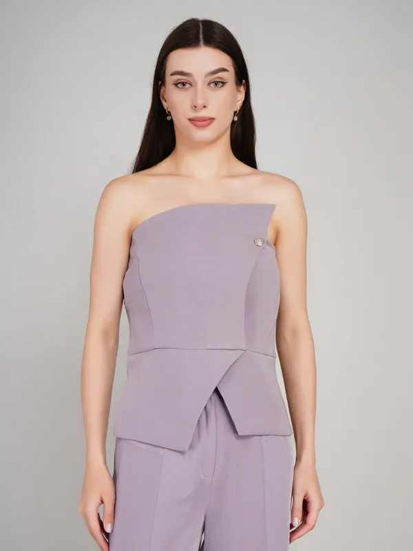 Lavander_Imported_Polyster_Designer_Co_Ord_Set_For_Women