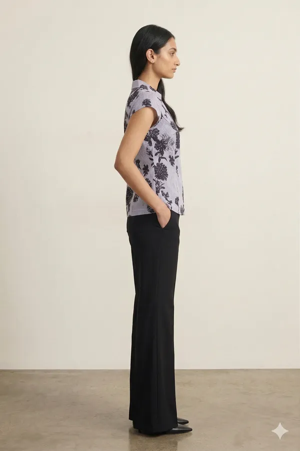 Grey_Cotton_Shirt_For_Women