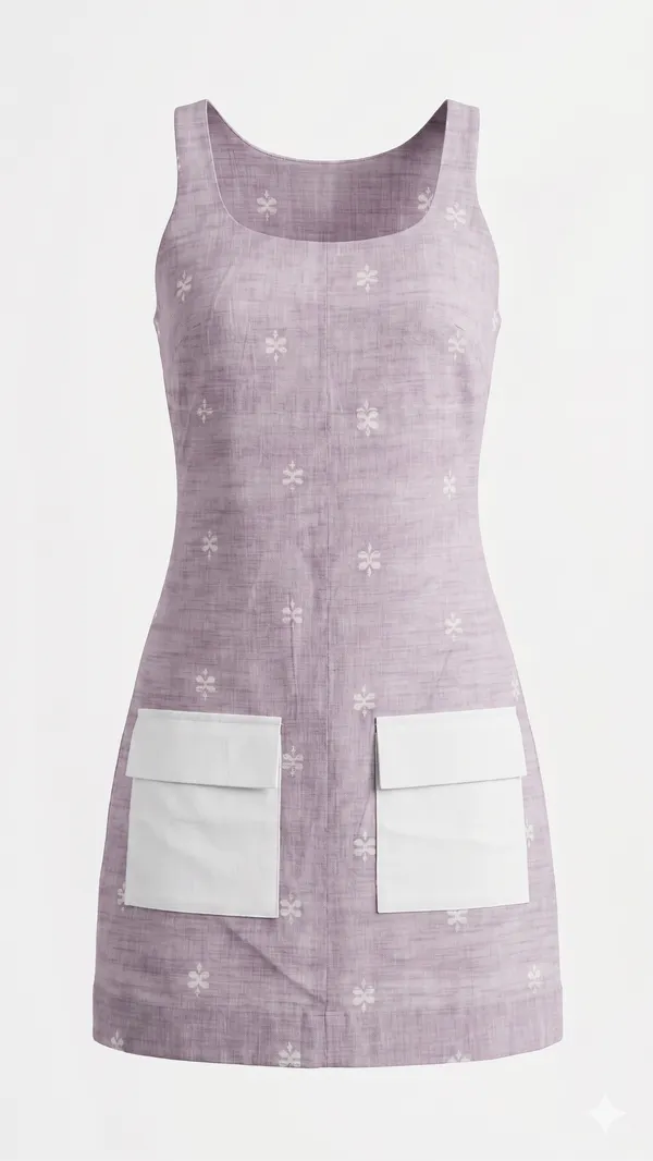 Khadi_cotton_gray_one__piece