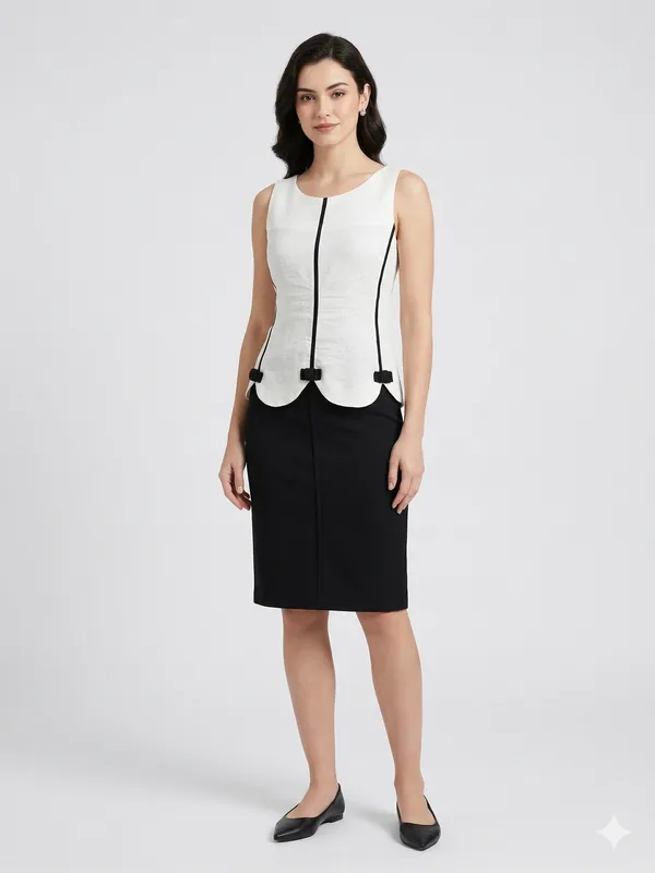 White_Pure_Linen_Top_For_Women