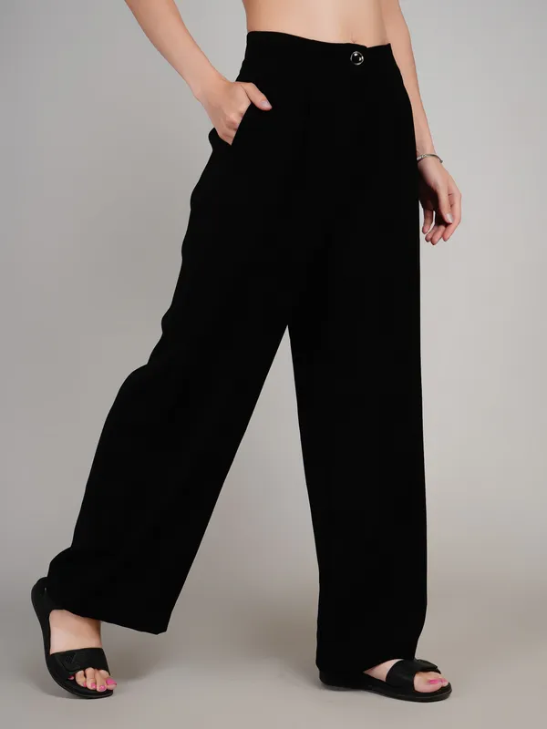 Black_Imported_Polyster_Formal_Pant_For_Women