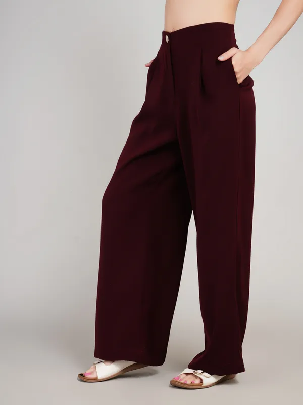 Black_Imported_Polyster_Formal_Pant_For_Women