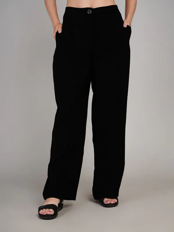Black_Imported_Polyster_Formal_Pant_For_Women