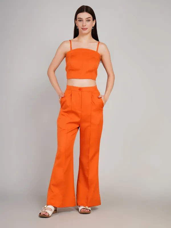 Orange_Banana_Crape_Designer_Co_Ord_Set_For_Women