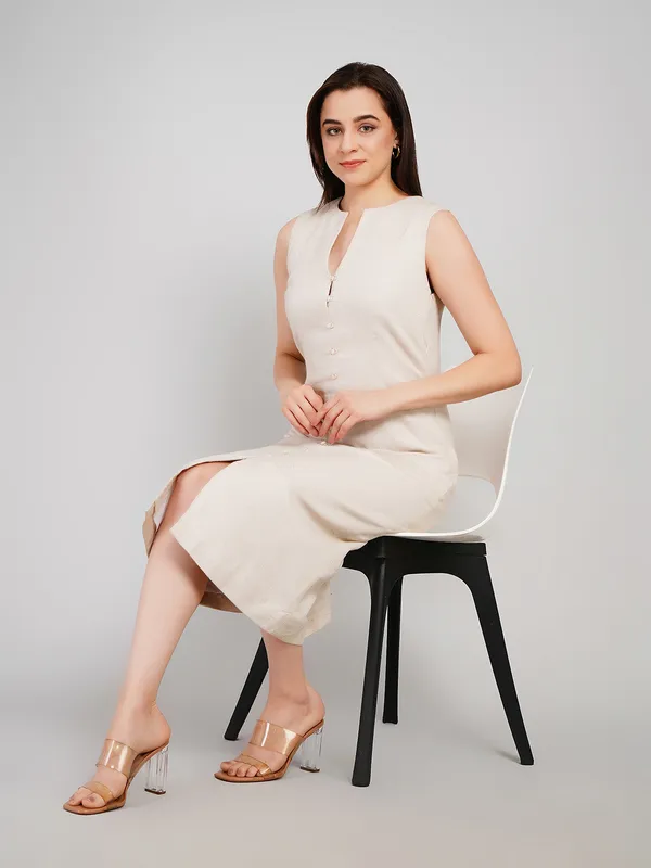 White_Breathable_Cotton_One_Piece__For_Women