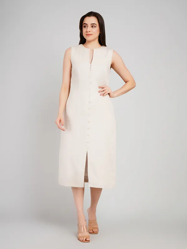 White_Breathable_Cotton_One_Piece__For_Women