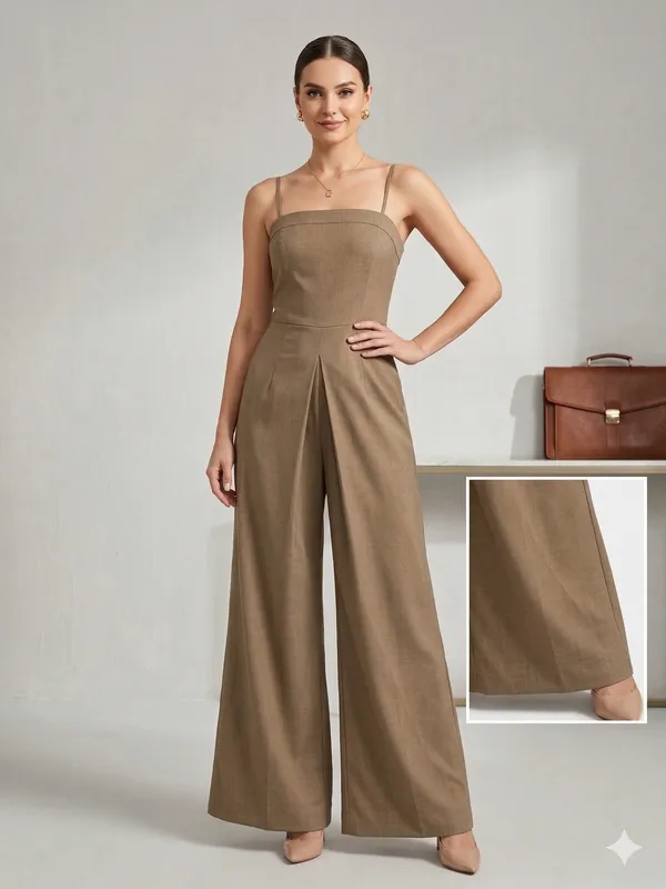 Brown_Premium_Formal_Jumpsuit