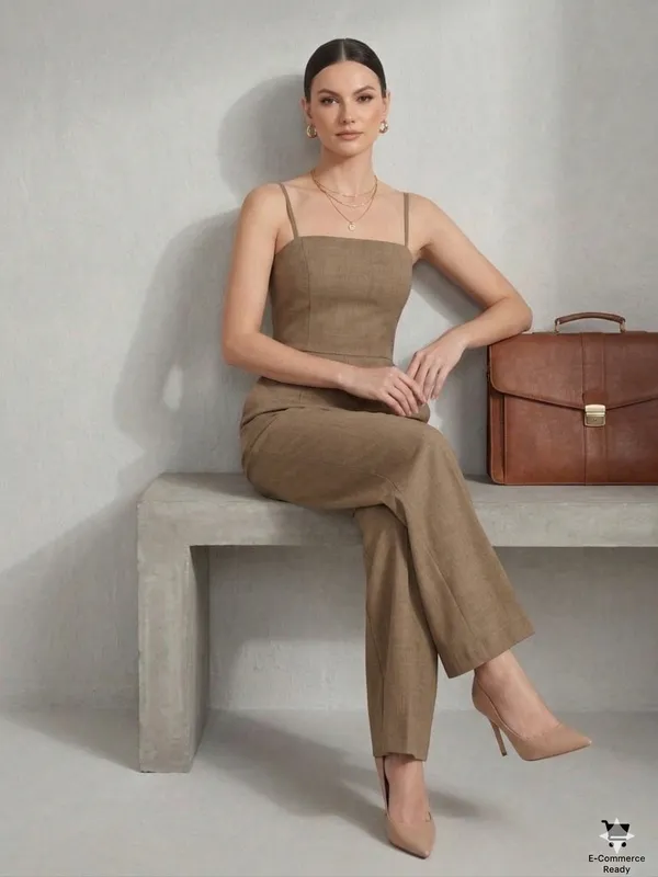 Brown_Premium_Formal_Jumpsuit