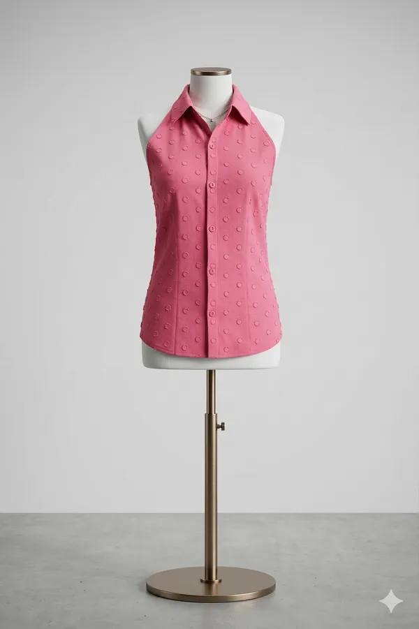 Pink_Pure_Cotton_Buta_Quilted__Stylish_Shirt_Set_For_Women