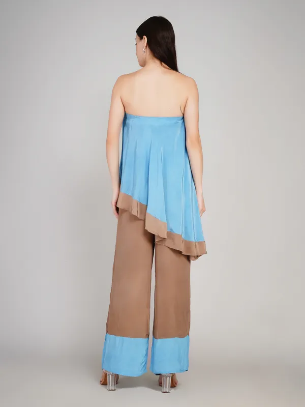 Sky_Blue_And_Grey_Viscose_Crape_Designer_Co_Ord_Set_For_Women