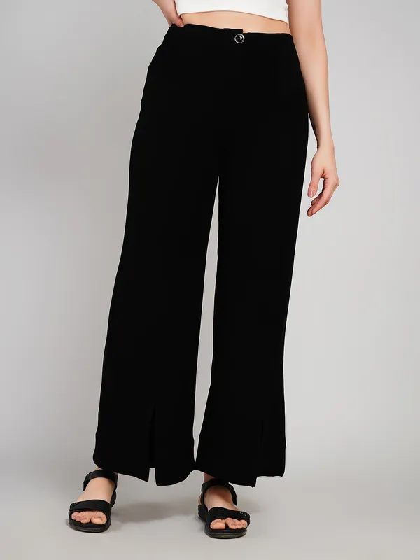 Black_imported_Polyester_Pant_For_Women