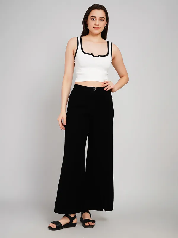Black_imported_Polyester_Pant_For_Women