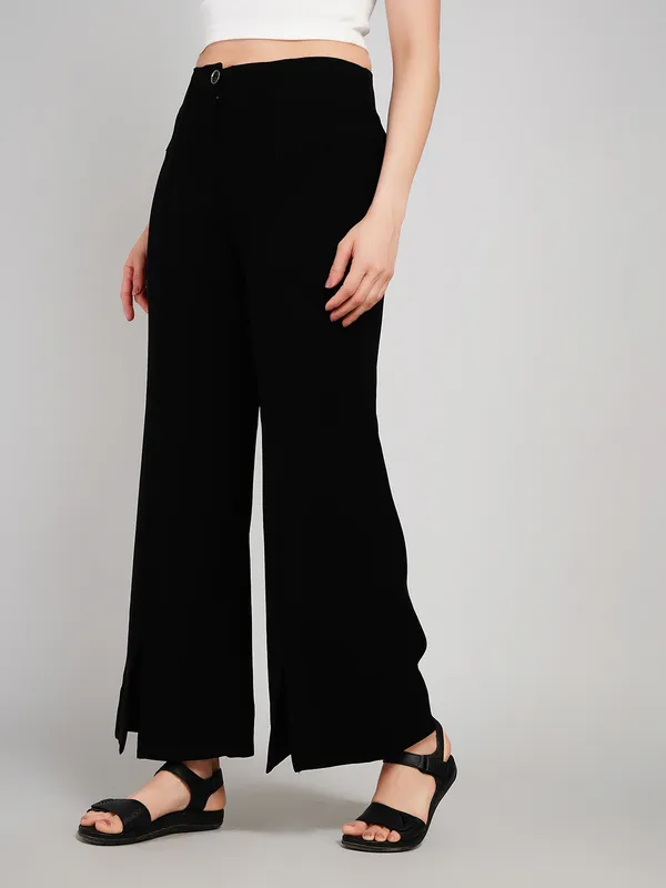 Black_imported_Polyester_Pant_For_Women