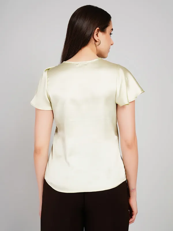 Pista_Green_Satin_Top_For_Women