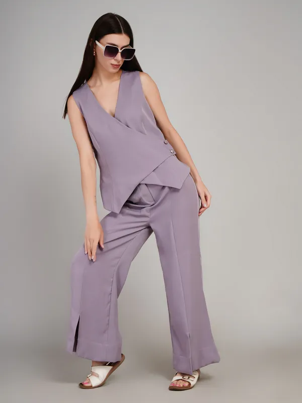 LAVENDER_Premium_Imported_Fabric_Formal_Cord_Set_For_Women