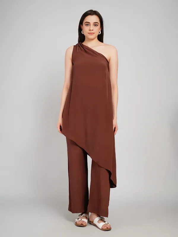 Brown_Crape_Co_Ord_Set_For_Women