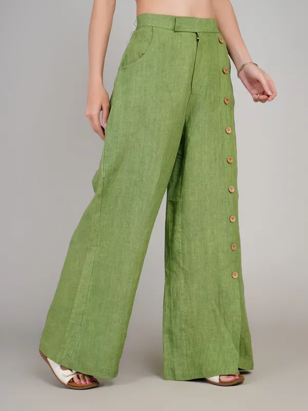 Sage_Green_Linen_Palazzo_Pants_For_Women