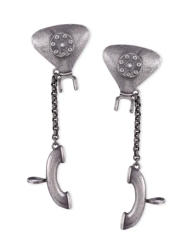 Contemporary_Silver-Plated_Ear_Cuff_Earrings