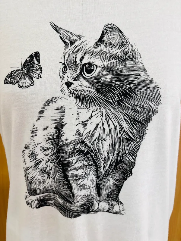 Women_White_Color_Cotton_Fabric_Cat_Print_T-Shirt_(Mimi_T-Shirt)