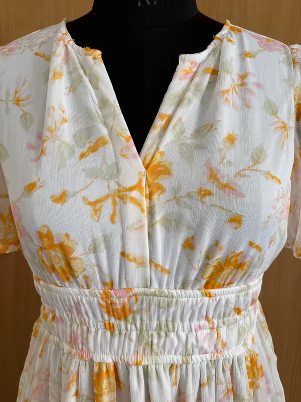 Women__yellow_color_summer_printed_midi_dress