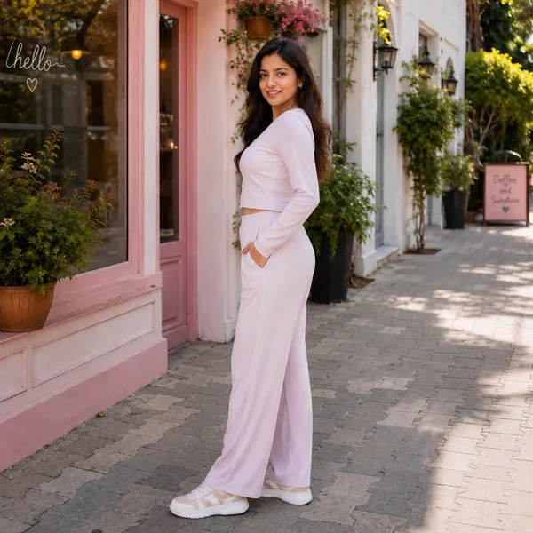 Women_Blush_Muse_Pink_Ribbed_Fabric_(100%Viscose)Co-Ord_-Set.