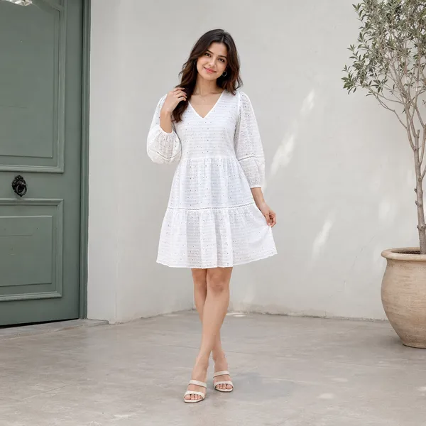 Women_White_Color_Schiffli_Embroidered_Tiered_Dress_(Diyara_Dress).