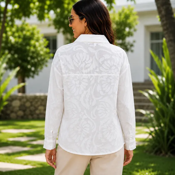 Women__White_Color_Cotton__Linen_Fabric_Shirt.
