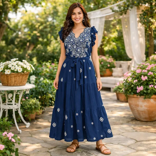 Navy_Blue_Embroidered__Designer_Maxi_Dress_For_Women