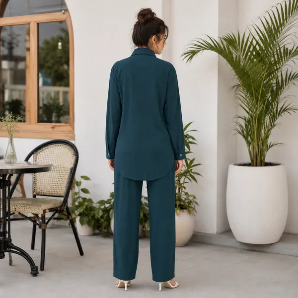 Women_Premium_Two-Piece_Deep_Teal_Color_Embellished_Co-Ord_-Set(_Tina_Co-Ord-Set)