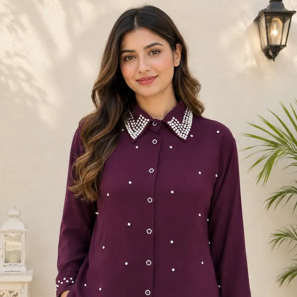Women_Premium_Two-Piece_Deep_Wine_Color_Crystal_And_Pearl_Embellished__Co-Ord_-Set(_Alina_Co-Ord-Set)
