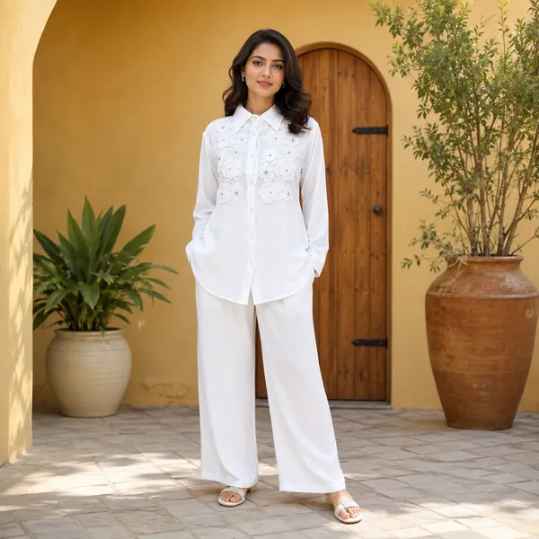 Women_Premium_Two-Piece_White_Color_Floral_Embroidered_Co-Ord_-Set(_WanayaCo-Ord-Set
