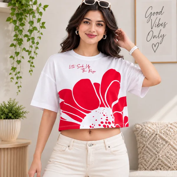 Women_White_Color_Cotton_Fabric_Crop_T-Shirt_(Aira_T-Shirt)