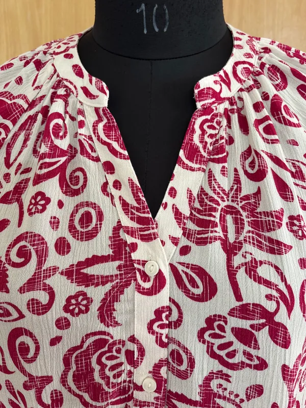 Women__Super_Soft_Fabric_White_And_Pink_Color_Floral_Printed_Tunic.