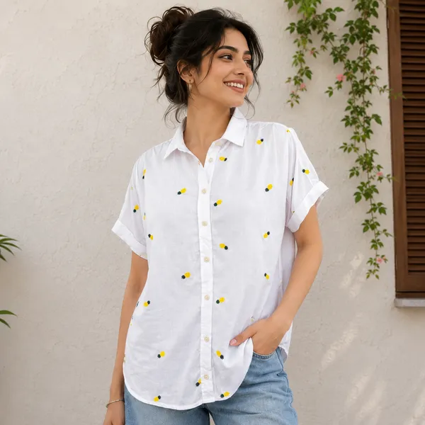 Women__White_Color_Cotton__Linen_Fabric__Emroidered__Shirt.