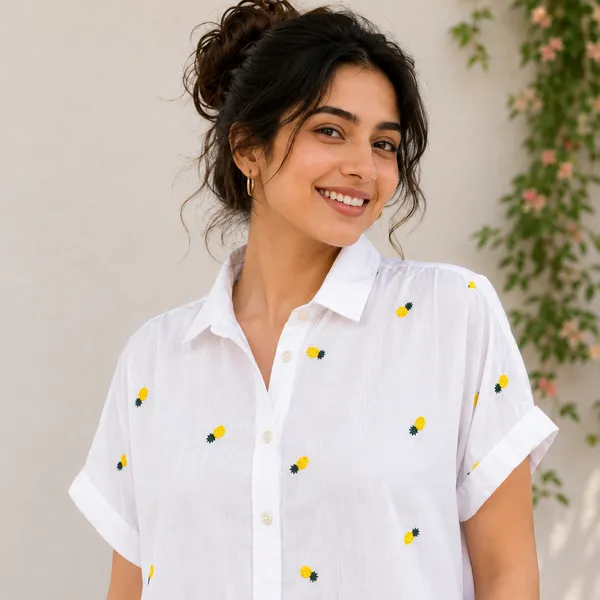 Women__White_Color_Cotton__Linen_Fabric__Emroidered__Shirt.