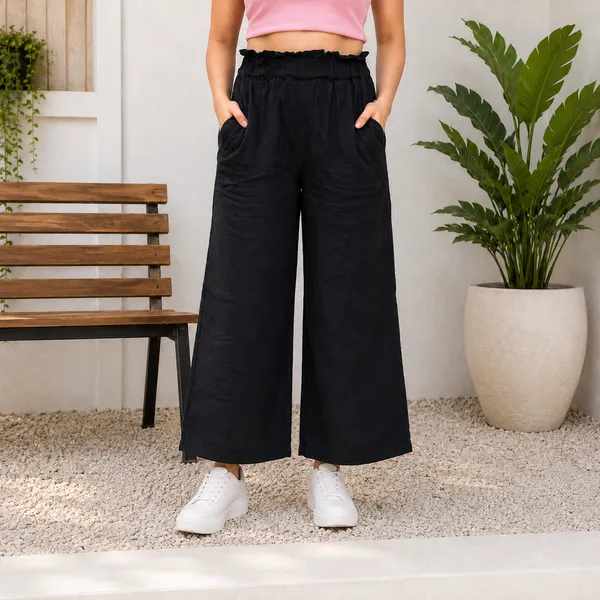 Women_Black_Color_Ankle_Length_Pant_(Misha_Pant).