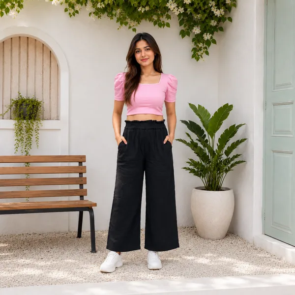 Women_Black_Color_Ankle_Length_Pant_(Misha_Pant).