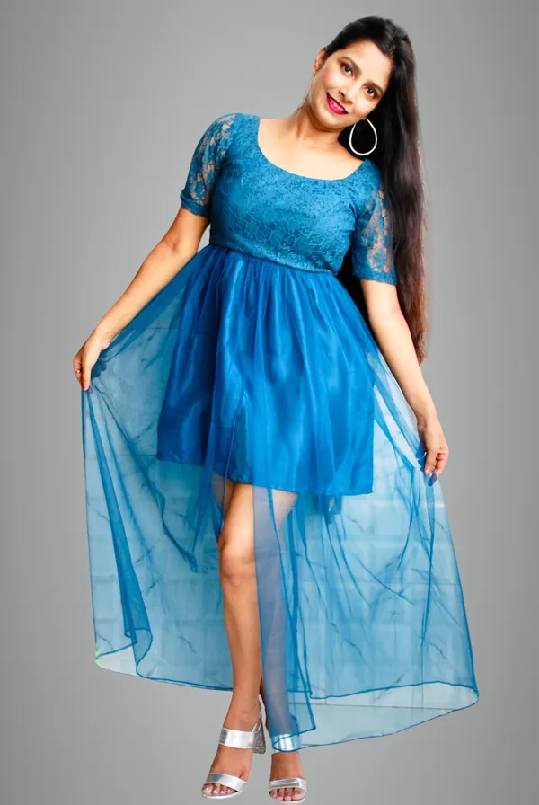 Teal_Net_Fabric_Designer_Maxi_Dress_For_Women