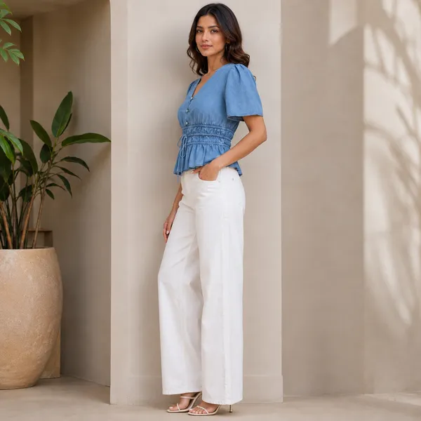 Women_Blue_Color_Cute_Denim_Fabric_Peplum_Top_(Ananya_Top)