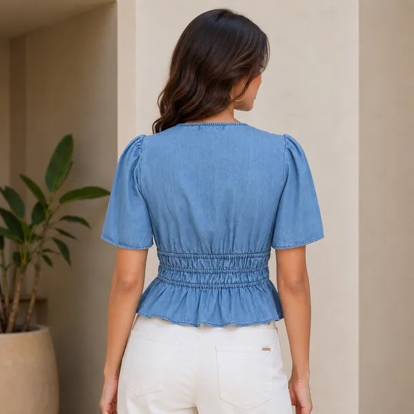 Women_Blue_Color_Cute_Denim_Fabric_Peplum_Top_(Ananya_Top)