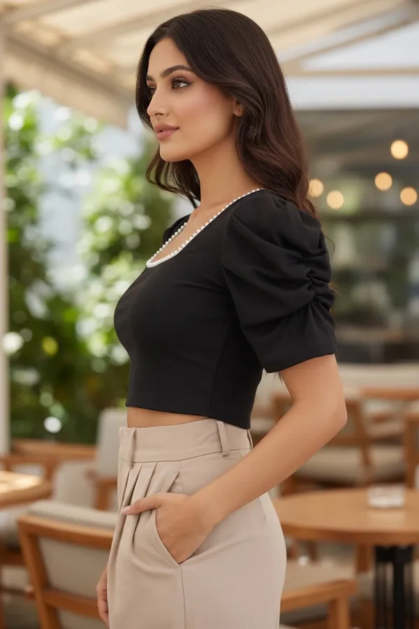Black_Pearl_Embellished_Fabric_Crop_Top_For_Women